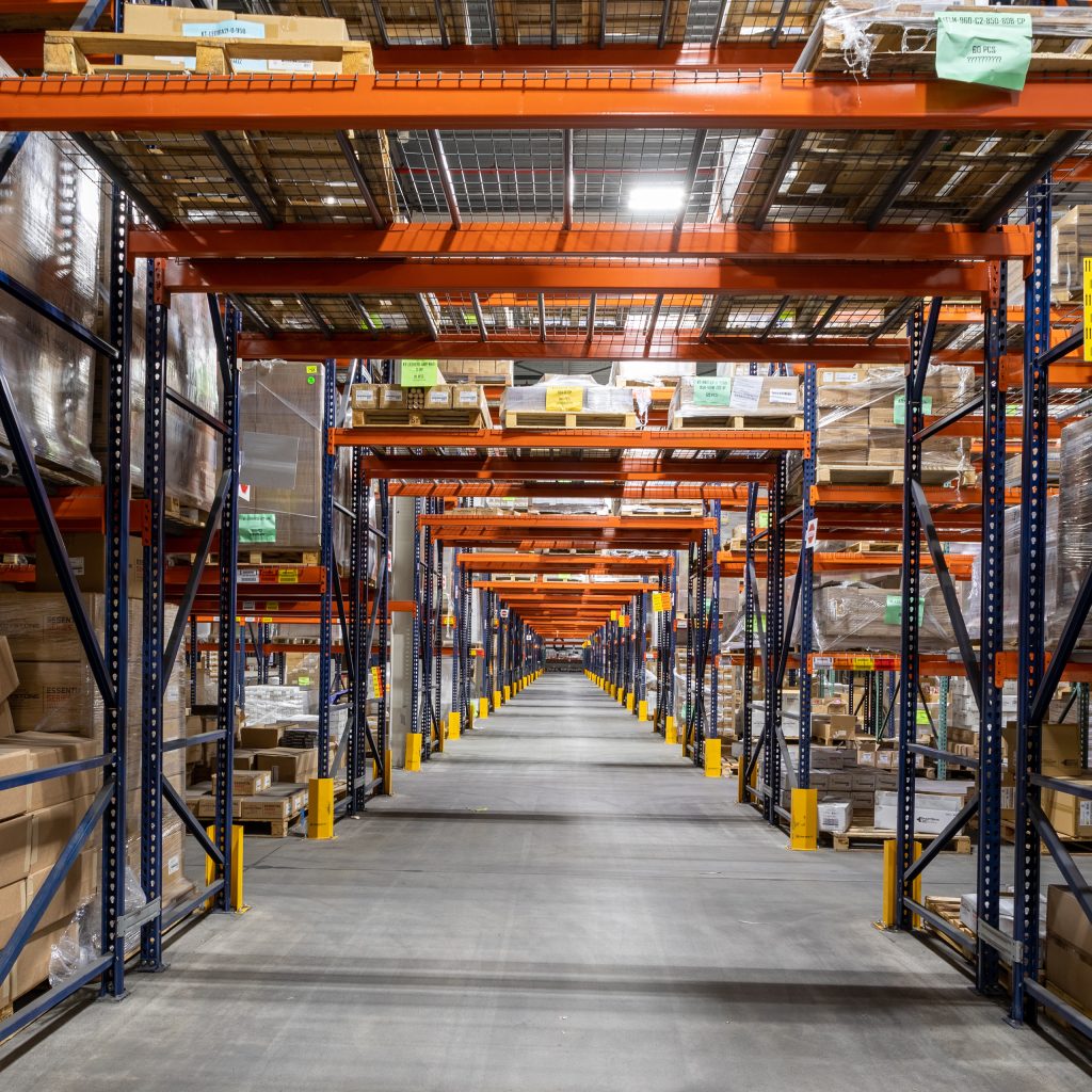 Warehouse with Keystone lighting