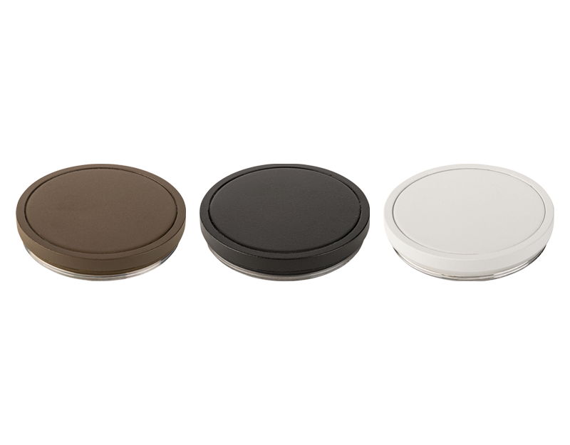 cylinder light fixture caps