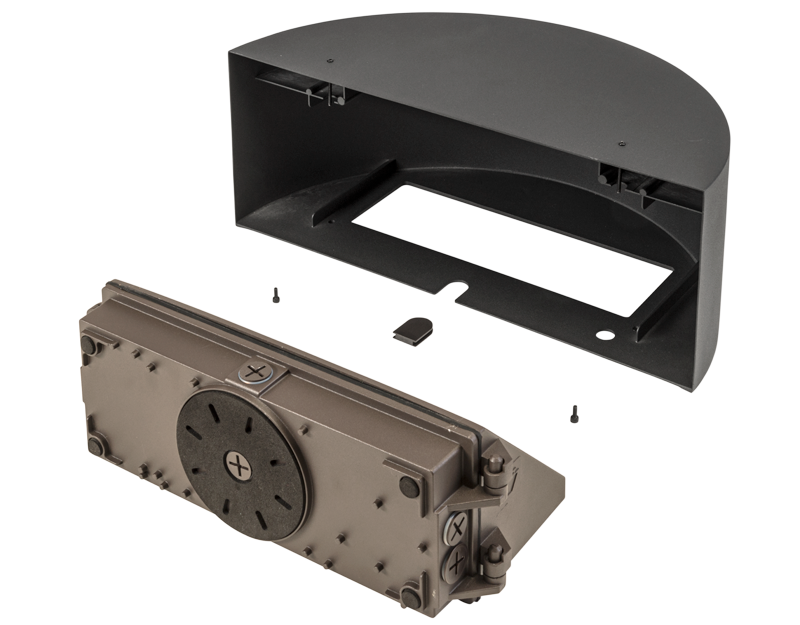 full cutoff led wall pack exploded view